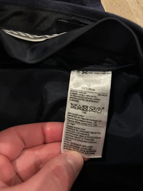 Banana Republic Navy Women's Dress Pants - Picture 6 of 6